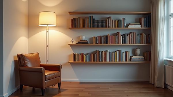 Optimiza tu lectura con lámparas de pie de estilo moderno